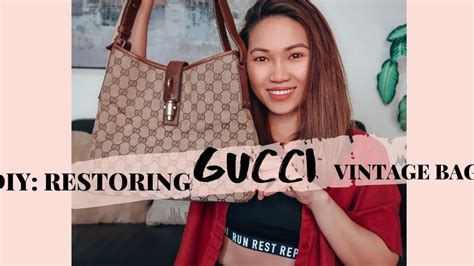 how to clean gucci bag|how to open gucci bag.